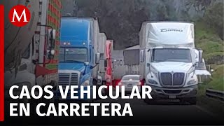 Colapsa autopista VeracruzPuebla tras derrumbe estará cerrada dos días [upl. by Wanfried]