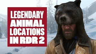 Red Dead Redemption 2s legendary animal locations [upl. by Erie365]