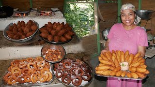 Comida callejera dominicana Comida Dominicana del Campo [upl. by Amorete379]