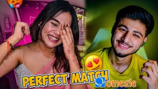 OMEGLE Pe Mili Apni Perfect Match 😍💞 Unbelievable Chemistry [upl. by Enelcaj]