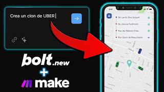 Construí una APP con IA en 20 minutos sin programar  Make  Bolt [upl. by Nosyaj]