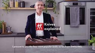 About our Knives Top 4 Knife Series  ZWILLING [upl. by Lindsley]