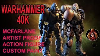 Painting Mcfarlane Artist Proof Warhammer 40K Reiver [upl. by Bilak]