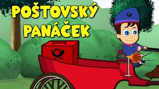 Poštovský panáček  Písničky pro děti a nejmenší  hry  říkanky [upl. by Rancell436]