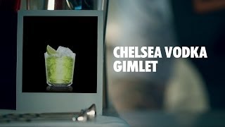 CHELSEA VODKA GIMLET DRINK RECIPE  HOW TO MIX [upl. by Adle]