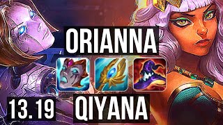 ORI vs QIYANA MID  15M mastery 900 games Legendary  EUW Master  1319 [upl. by Zoila]