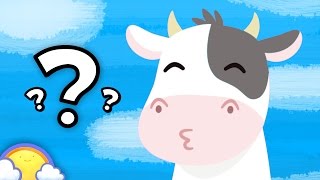 Farmyard Guessing Game for Kids  CheeriToons [upl. by Khorma347]