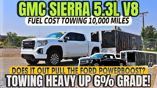 GMC Sierra 1500 53L Towing Heavy Up 6 Grade This Engine Performed Better Than Big Brother [upl. by Vincents207]