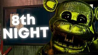 FNAF 3 HAS A SECRET 8TH NIGHT [upl. by Yrruc]