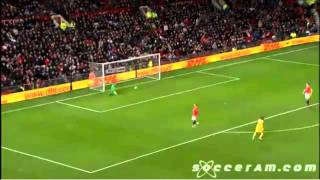 Darren Ambrose v Manchester United  Mitre Goal of the Year 2012 [upl. by Vivie]