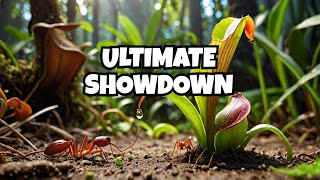 Ultimate Showdown Carnivorous Plants Vs Ant Nest [upl. by Schriever]