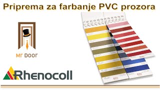 Rhenocol boja za PVC stolariju  PRIPREMA [upl. by Bridie]