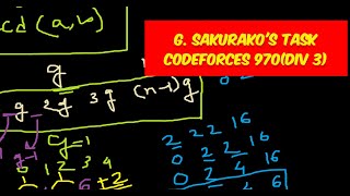 G Sakurakos Task Codeforces Round 970Div 3 [upl. by Roscoe]