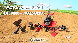 Motoazada DTL Ducati 9000  Accesorios  LiderMaq [upl. by Aderb]