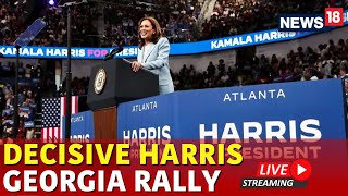 Kamala Live  Kamala Harris Georgia Rally Live  Kamala News  Kamala Speech  US Election 2024 Live [upl. by Egrog256]