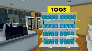 Productos a 1 vs Productos 100  RETO Supermarket Simulator  Nenitoo [upl. by Anatlus]