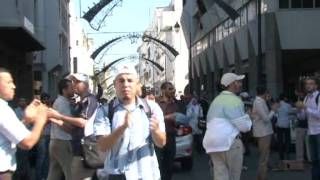 Maroc la police disperse des manifestations à Rabat [upl. by Hedgcock]