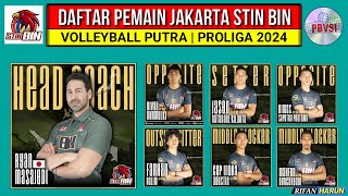 Daftar Pemain Jakarta Stin Bin Proliga 2024Rivan Pemain Jakarta Stin BinJadwal Proliga 2024 [upl. by Acul]