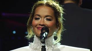 Rita Ora Live At AMFAR [upl. by Ahsineb]