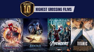 Top 100 Highest Grossing Movies Of All Time [upl. by Yennek]