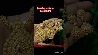 Premium Quality micro plated jewellery jewelleryVijaya Fashions Nagapattinam [upl. by Noyahs]