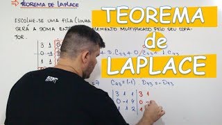 🔴 DETERMINANTES O TEOREMA DE LAPLACE [upl. by Letsirk27]