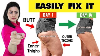 Slim Butt Thigh amp Legs In 14 Days  Most Easy Workout Which No One Told You Before [upl. by Duffie393]