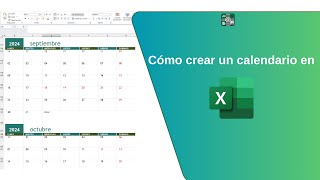 Cómo crear un calendario en Excel [upl. by Nitsreik]