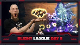 PATH OF EXILE – BLIGHT LEAGUE – ICE SHOT SLAYER  HEADHUNTER – LEAGUE DIARY – DAY 5 [upl. by Odnalro890]