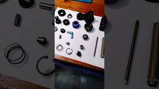 servicing a old fox DHX 50 ridefox foxsuspension foxshocks foxsports foxrebuild [upl. by Ditzel]