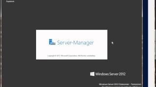 M Windows Server 2012 Installation Grundlagen Tutorial 10  Deutsch [upl. by Eecats]