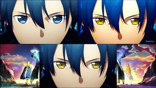 SWORT ART ONLINE ALICIZATION  WAR OF UNDERWORLD OPENING 2 Version 13 Comparison Original Audio [upl. by Breena681]