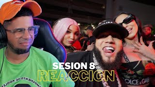 EL ALFA EL JEFE FT CHAEL PRODUCIENDO  GARGARA ALOFOKE SESSION 8 CRITICOS REACCIONA [upl. by Acirat511]