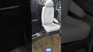 Braunability turny Evo seat install in a full size van Braun familyvacationvan mobilitysolutions [upl. by Colligan]