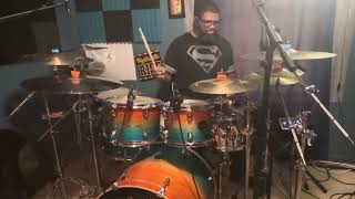 Funky Nassau song Drumcover cympadartist diemondstar [upl. by Elatnahs628]