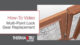 MultiPoint Lock Gear Replacement [upl. by Sheffy]