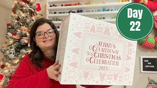 DAY 22  Jennys Countdown To Christmas 2023  MSQC [upl. by Introc652]