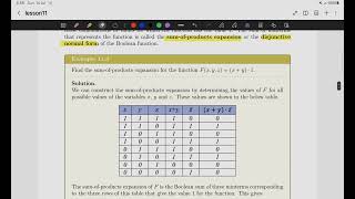 Disjunctive and Conjunctive Normal Forms Part 02 [upl. by Nahtaj]