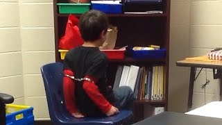 Third Grader Handcuffed in School [upl. by Ddene235]