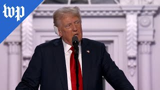 Trump’s RNC acceptance speech in under 45 minutes [upl. by Ias]