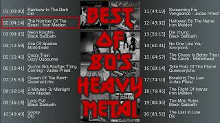 Best of 80s HEAVY METAL Playlist [upl. by Jacobo]