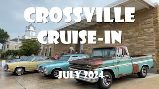 CAR SHOW – Crossville CruiseIn – Crossville Tennessee – July 2024 – Hot Rods amp Classic Cars [upl. by Laurita]