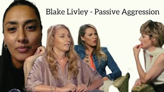 Blake Lively Interview  Rude and Passive Aggressive  Therapist Reaction [upl. by Etnoed]