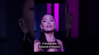 Miley with Ariana ytshorts mileycyrus arianagrande ariana flowers trending flower [upl. by Ardnasxela800]