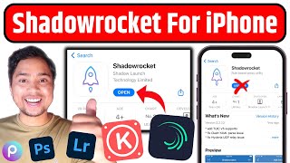 Shadowrocket Alight Motion For iPhone  Download Shadowrocket in iPhone  Shadowrocket Apple ID iOS [upl. by Noram]