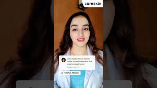 Dermat shares skincare routine for combination skin  Dr Roshini Mishra  Cureskin [upl. by Chessa]