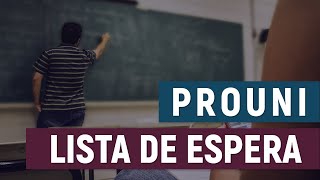 LISTA DE ESPERA PROUNI  DOCUMENTOS PROUNI [upl. by Hsejar]