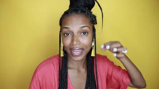 15 knotless braids  Kersti Pitre [upl. by Gunter]