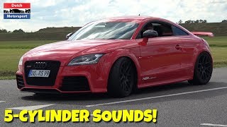 Audi 5Cylinder Turbo Sound Compilation RS3 amp TTRS  BRUTAL SOUNDS [upl. by Annid]