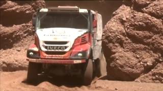 Rally Dakar  2016 I IVECO CampeÃ£ [upl. by Tebazile]